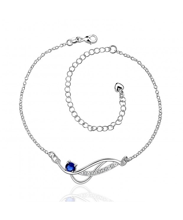 Zhiwen Infinite Bracelet Adjustable Sapphire