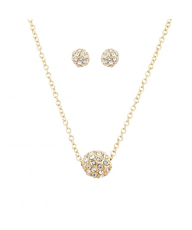 Lux Accessories Fireball Necklace Matching
