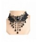 Lolita Choker Velvet Necklace Tassels