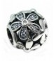 Sterling Silver Blossom Zirconia European