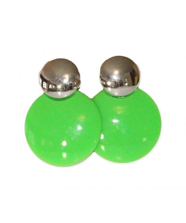 Neon Nation Circular Costume Earring