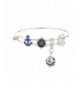 Lux Accessories Nautical Sailboat Bracelet