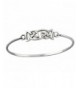 Sterling Silver Celtic Trinity Bracelet