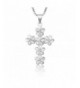 Sterling Silver Plumeria Necklace Pendant