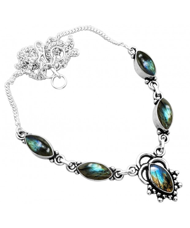 14 00ctw Labradorite 925 Silver Plated