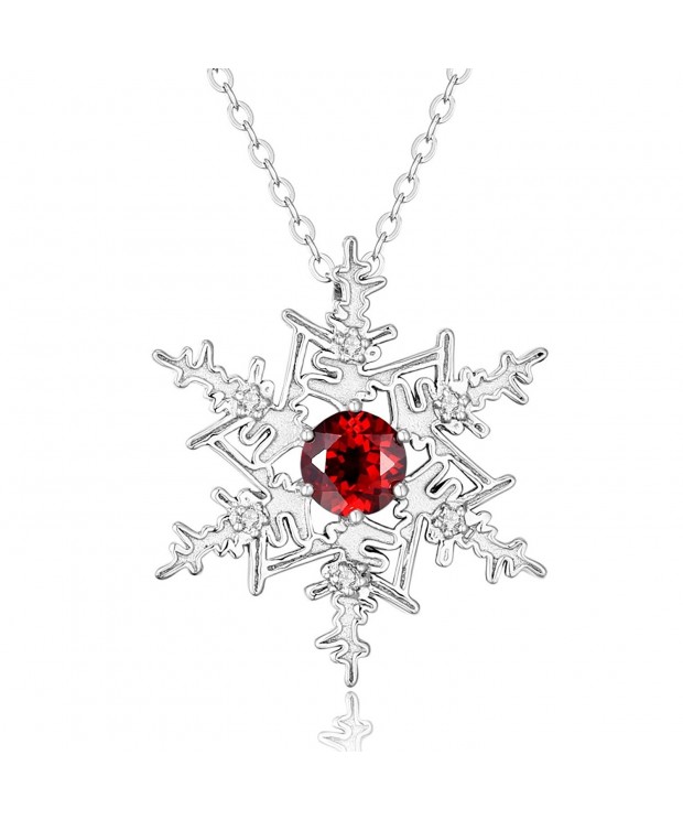 Sterling Snowflake Pendant Genuine including