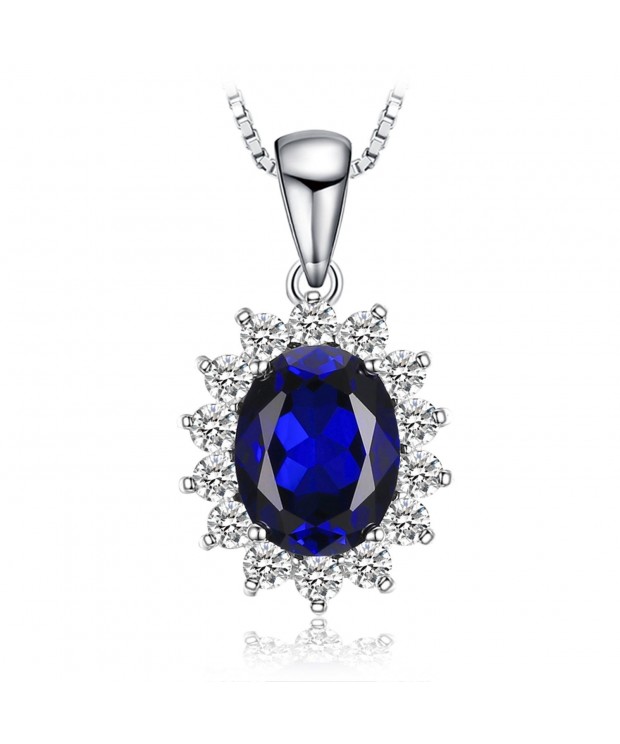 JewelryPalace Princess Middletons Sapphire Sterling