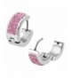 INOX Stainless Huggies Earrings Diameter