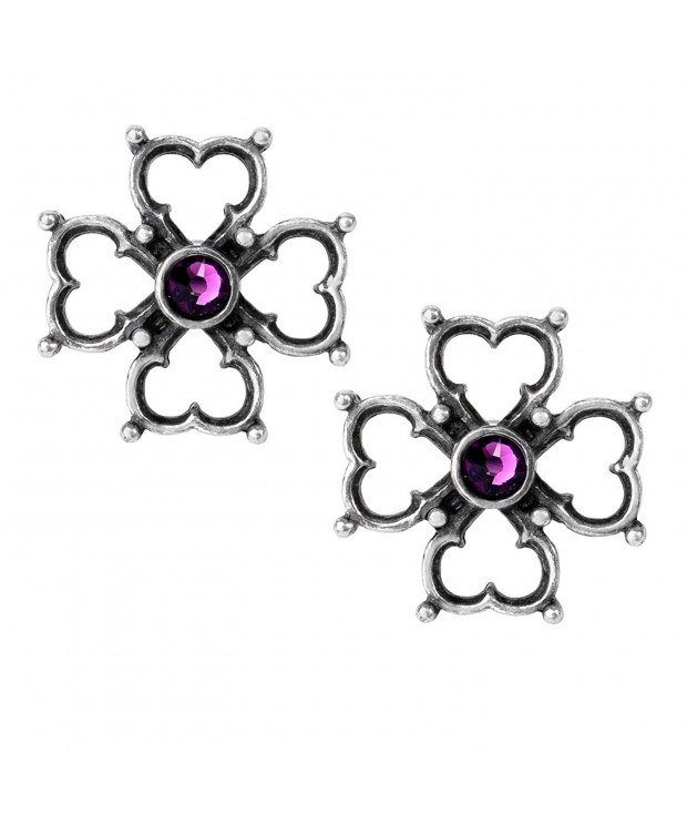 Elizabethan Cross Earrings Alchemy Gothic