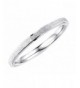 ALEXTINA Womens Stainless Stackable Wedding