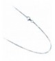 Italian Sterling Silver Necklace Inches