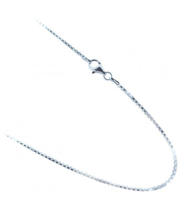 Italian Sterling Silver Necklace Inches