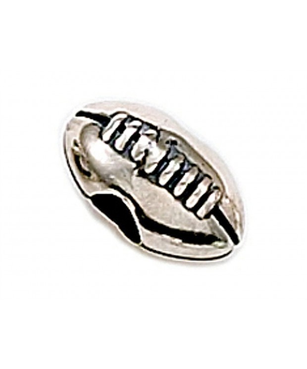 Zable Sterling Silver Football Charm