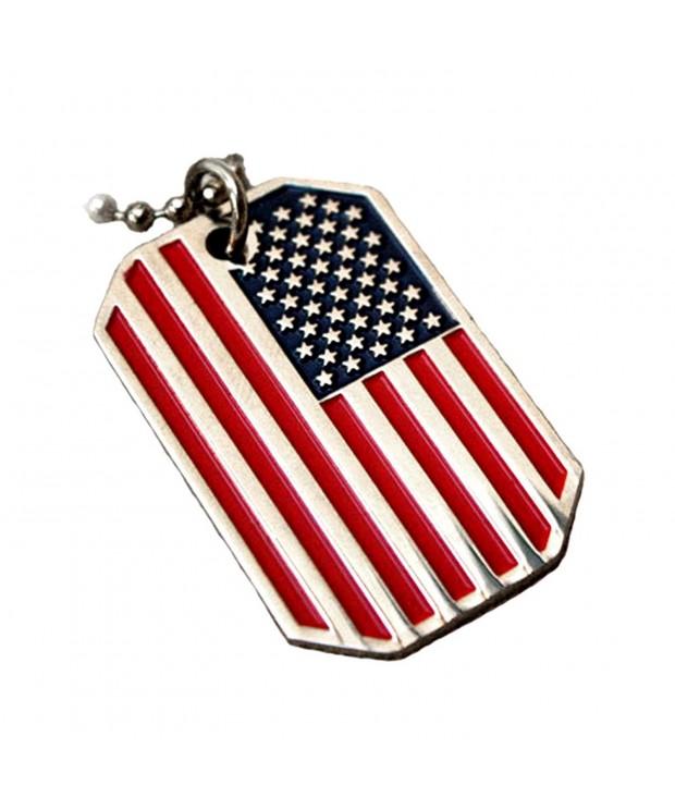 PENDANT AMERICAN GLORY STRIPES NECKLACE