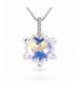 Alantyer Edelweiss Necklace Iridescent Swarovski