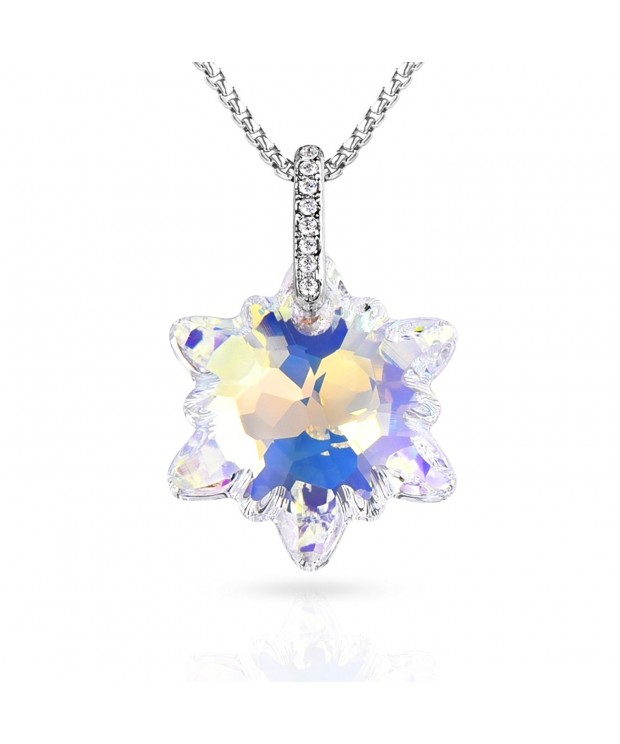 Alantyer Edelweiss Necklace Iridescent Swarovski