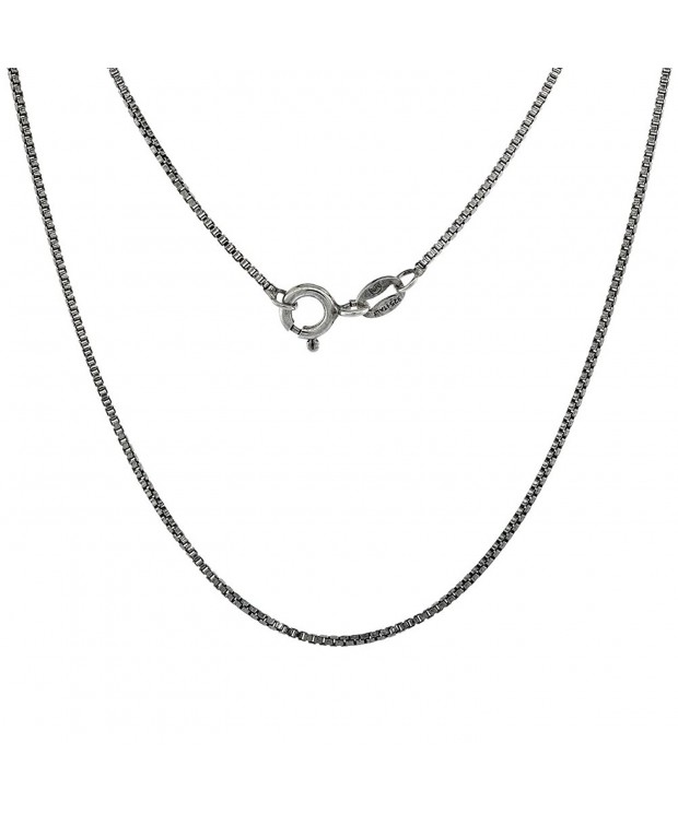 Sterling Silver Necklace Antiqued Finish