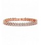 Mariell Plated Tennis Bracelet Wedding