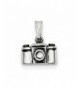 Jewelry Sterling Silver Antiqued Camera