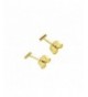 Automic Gold Solid Yellow Earrings