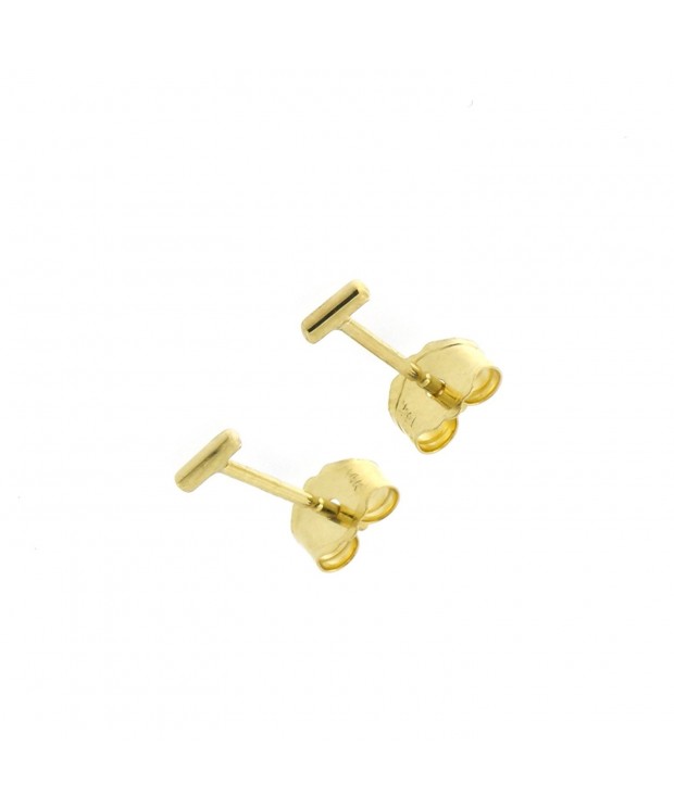 Automic Gold Solid Yellow Earrings