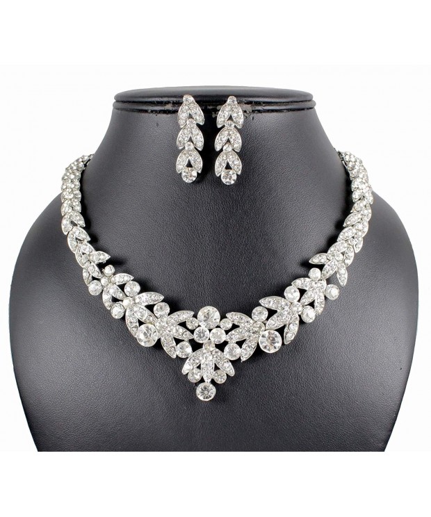 Janefashions Austrian Rhinestone Necklace N1601