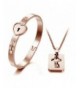 Bracelet Pendant Necklace Crystal Stainless
