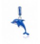 Mothers Dolphin Sterling Pendant Bracelets