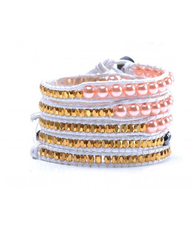 Lin Suu Jewelry Leather Bracelet