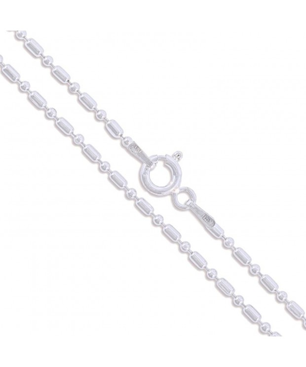Sterling Silver Italian Necklace 2838 18
