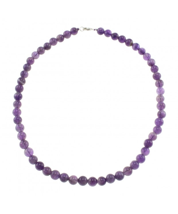 Pearlz Ocean Amethyst Necklace Sterling