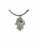 Ancient Silver Hamsa Choker Necklace