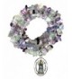 Goddess Miracles Fluorite Bracelet Necklace
