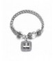 Player Classic Silver Crystal Bracelet