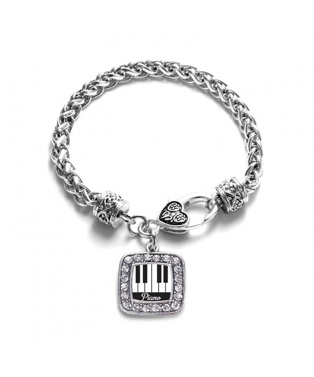 Player Classic Silver Crystal Bracelet