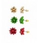 Lux Accessories Holiday Christmas Earring