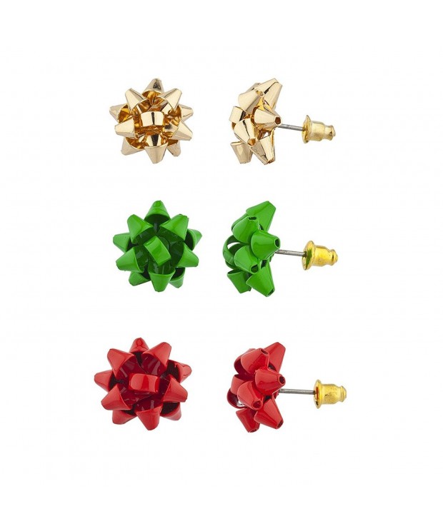 Lux Accessories Holiday Christmas Earring