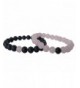 Couple Relationship Bracelet Black Howlite