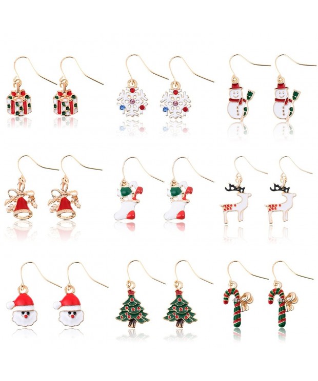 Miraculous Garden Christmas Earrings Thanksgiving