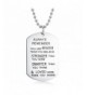 Udobuy Stainless Remember Inspirational Engraved