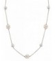 Freshwater Cultured Pearl Plated Necklace