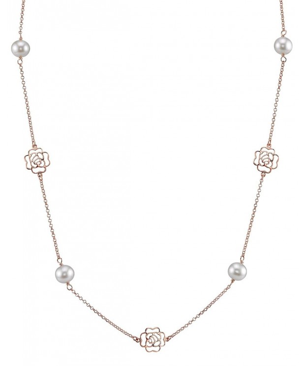 Freshwater Cultured Pearl Plated Necklace
