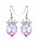 Angelady Earrings Jewelry Sterling Swarovski