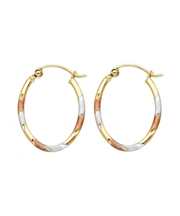 Color Gold 1 5mm Thickness Earrings