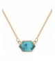 Fengzhicai Fashion Rhinestone Rhombic Necklace