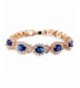 GULICX Womens Zirconia Bracelet Sapphire