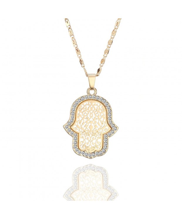 Necklace Pendant Crystal Dazzling Rhinestone