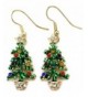 Happy Colorful Christmas Earrings Dangle