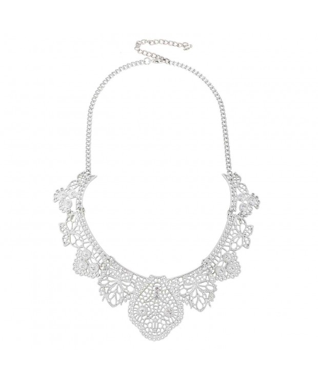 EXCEED Vintage Statement Filigree Necklace