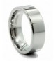 MJ Tungsten Carbide Wedding Polished